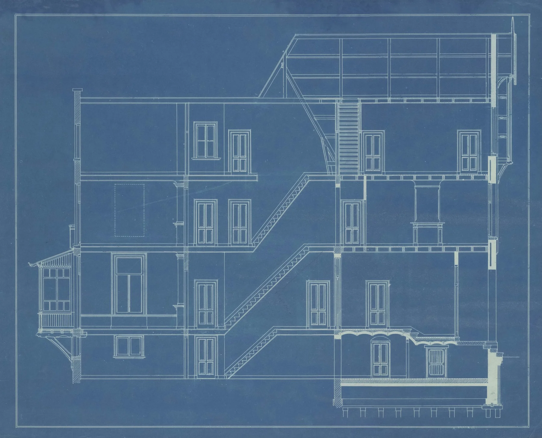 Architectural blueprint and development planning