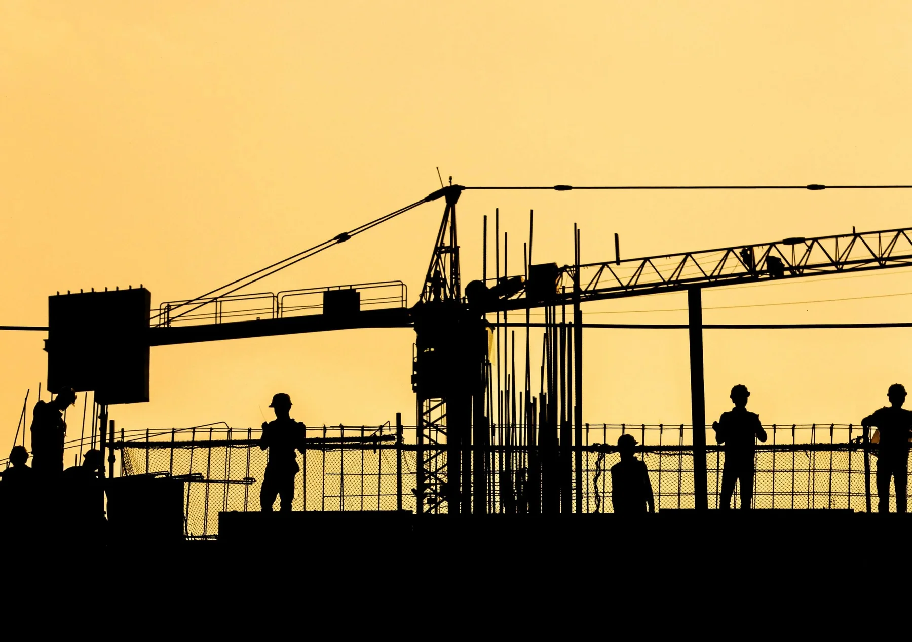 Construction work in progress